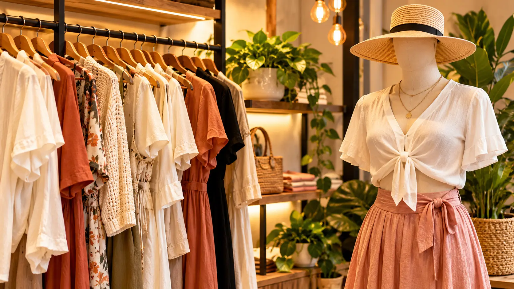Ejemplo de una boutique de ropa